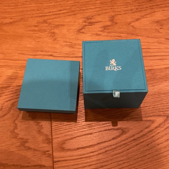 Birks ring box and ribbon - Picture 3 of 6